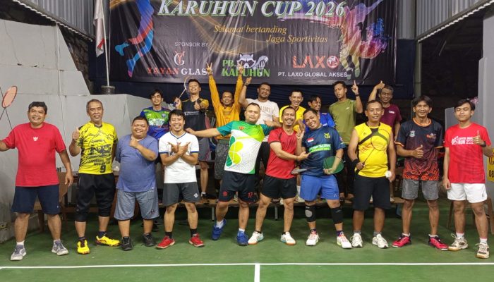 SilaSport, Turnamen Badminton Karuhun Cup 2026 Resmi Digelar