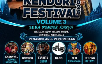 Kenduri Festival Kembali Digelar, Angkat Tema “Seba Pondok Karya” untuk Lestarikan Budaya dan Dukung UMKM