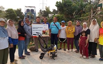 PERTAGAS Dukung Pengelolaan Sampah dan Ketahanan Pangan melalui Bantuan Cultuvator