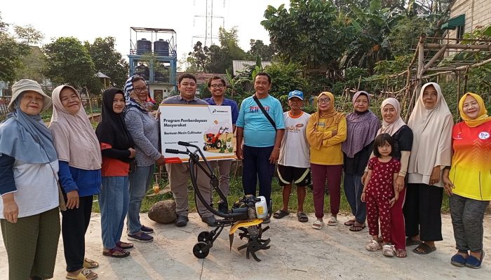 PERTAGAS Dukung Pengelolaan Sampah dan Ketahanan Pangan melalui Bantuan Cultuvator