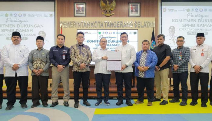 Pakta Integritas SPMB 2026/2027 Ditandatangani, Pemkot Tangsel Perkuat Komitmen Transparansi hingga Tidak Diskriminatif