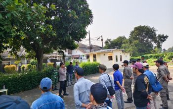 Tim Pertamina Gas Tertibkan Bangunan Liar di Jalur Pipa Gas Pamulang