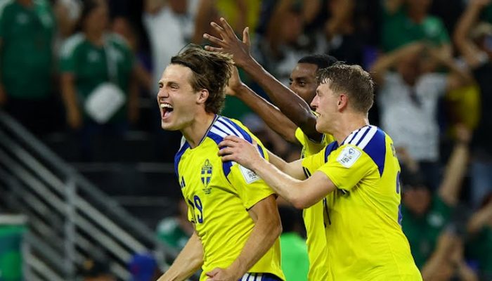 Swedia Luluhlantahkan Tunisia 5-1 di Grup F Piala Dunia 2026