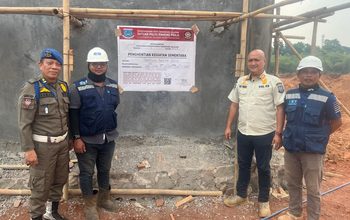 PBG Pool Taksi Green Akhirnya Disegel Satpol PP Tangsel