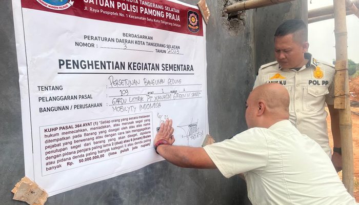 Polemik PBG Pool Taksi Green, Pilar: Kalau Mau Ugal-ugalan Jangan di Tangsel
